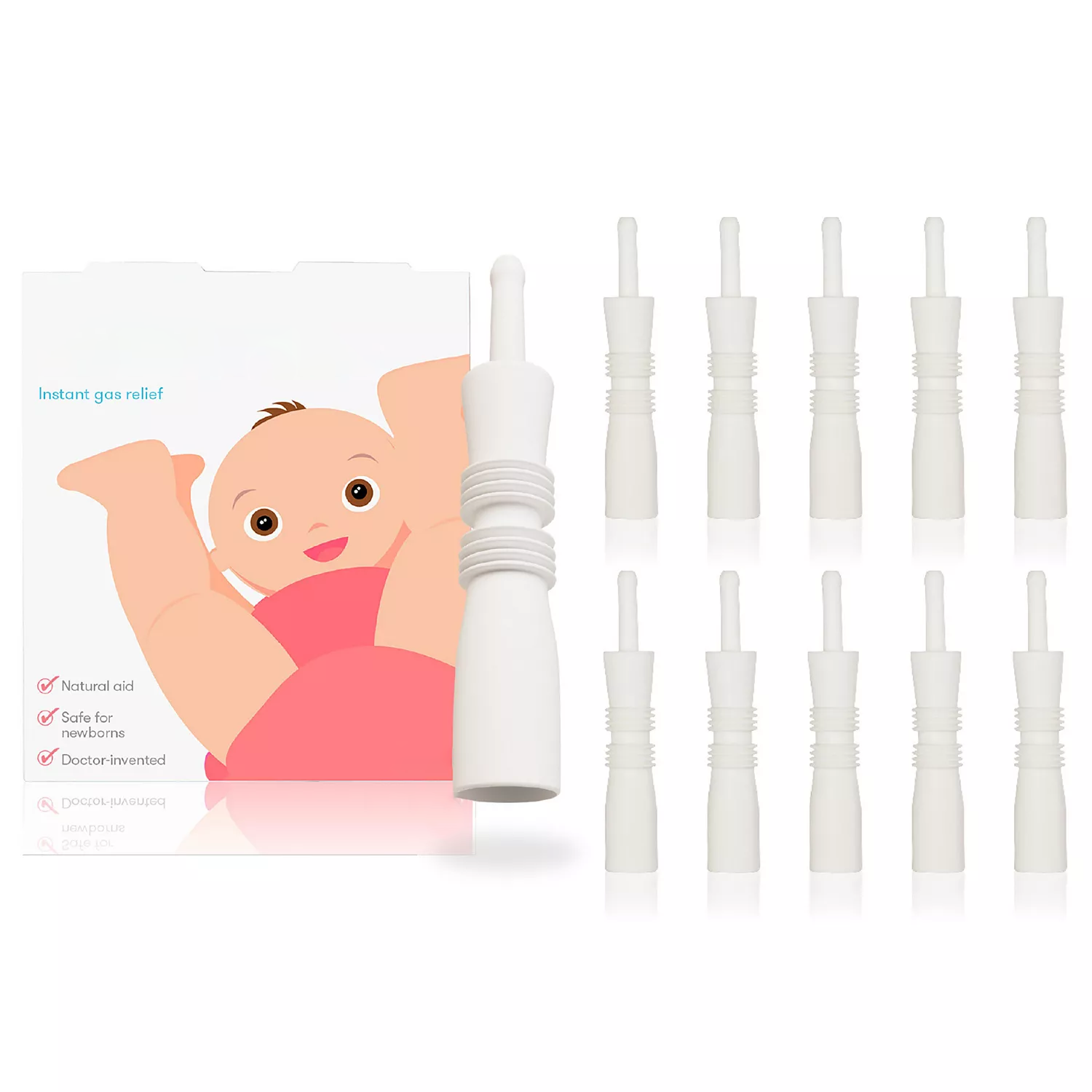 Infant Gas Relief Tubes – Natural Colic & Constipation Solution