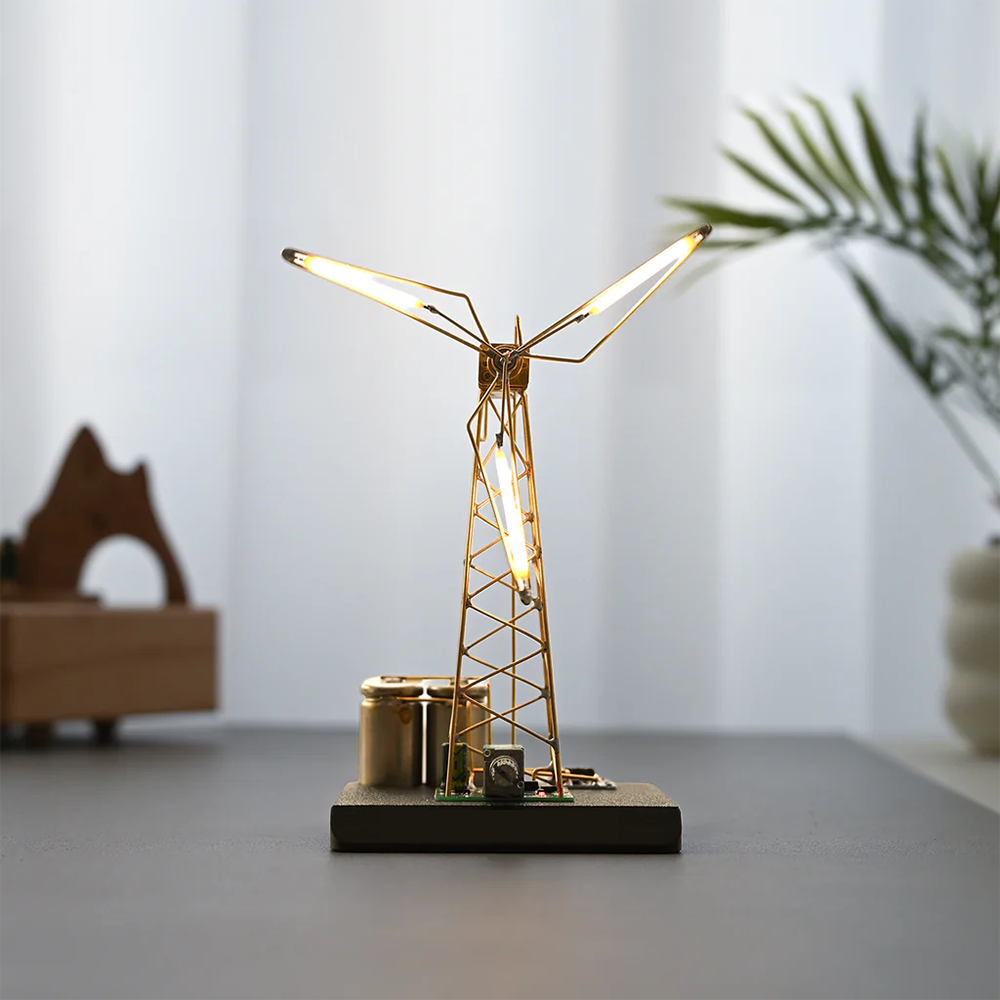 DIY Rotating Windmill Night Light (Finished)