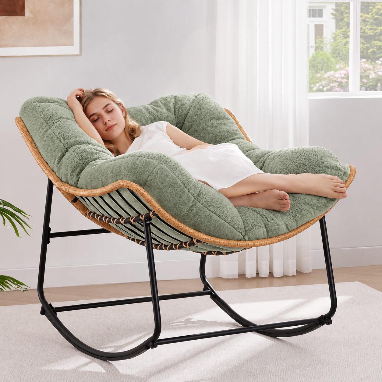 Oversized Rocking Lounge Chair – Your Everyday Comfort Corner
