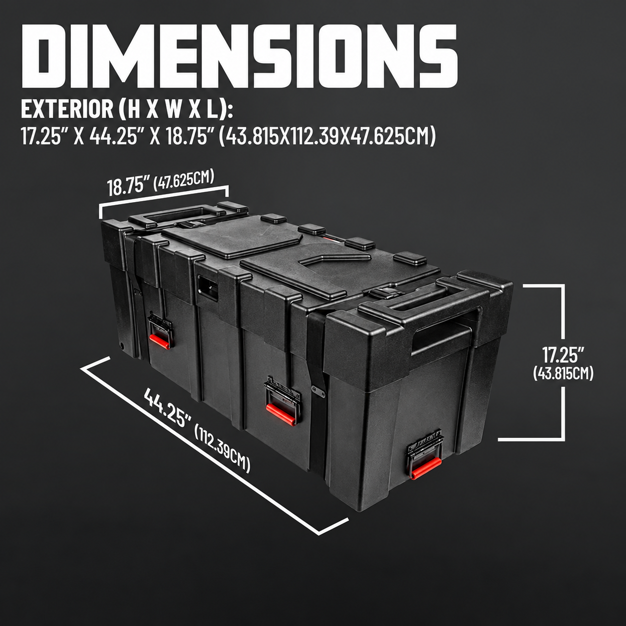 BeatRoll Stackable Drum Hardware Case