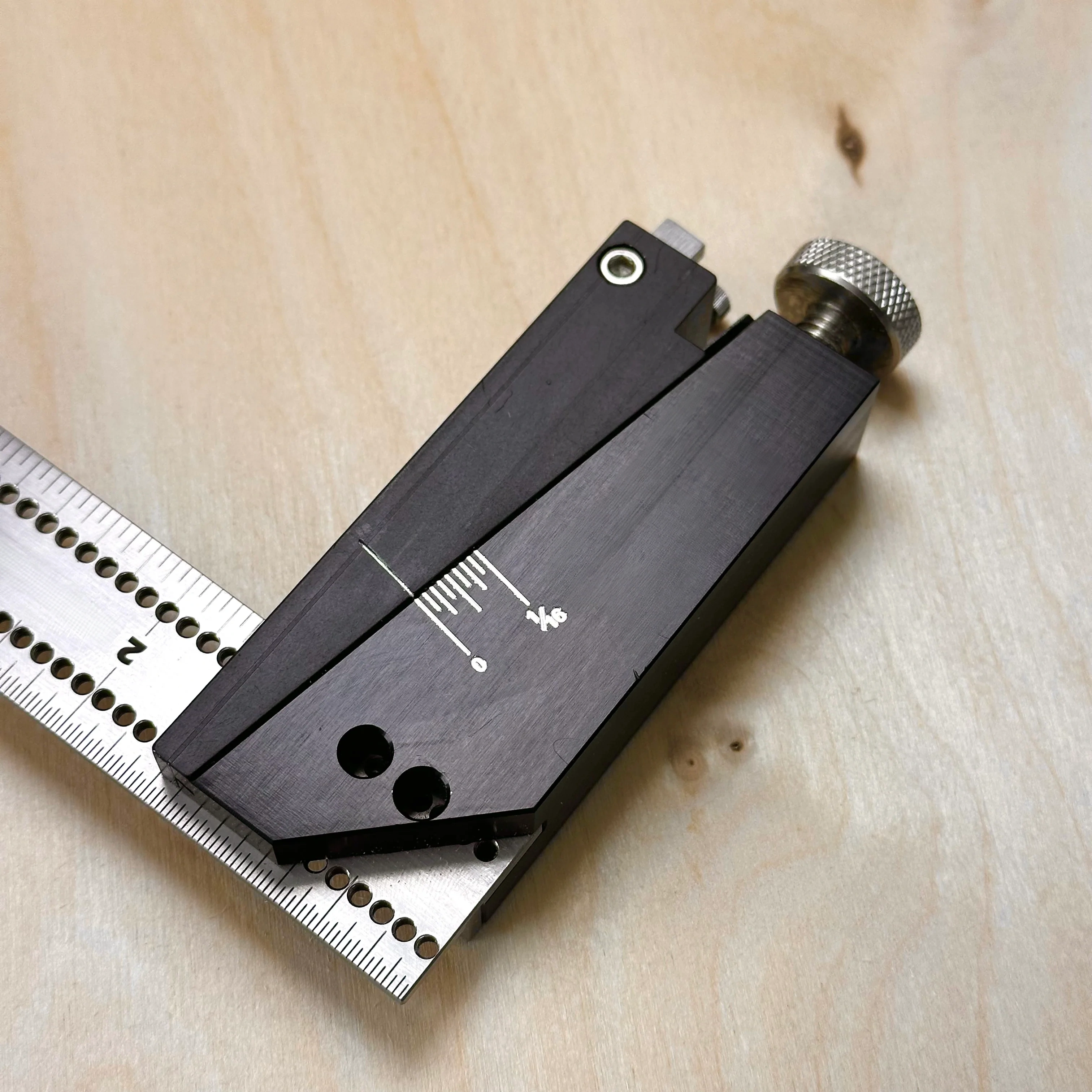 Indexing Combination Square – Premium Woodworking Layout Tool