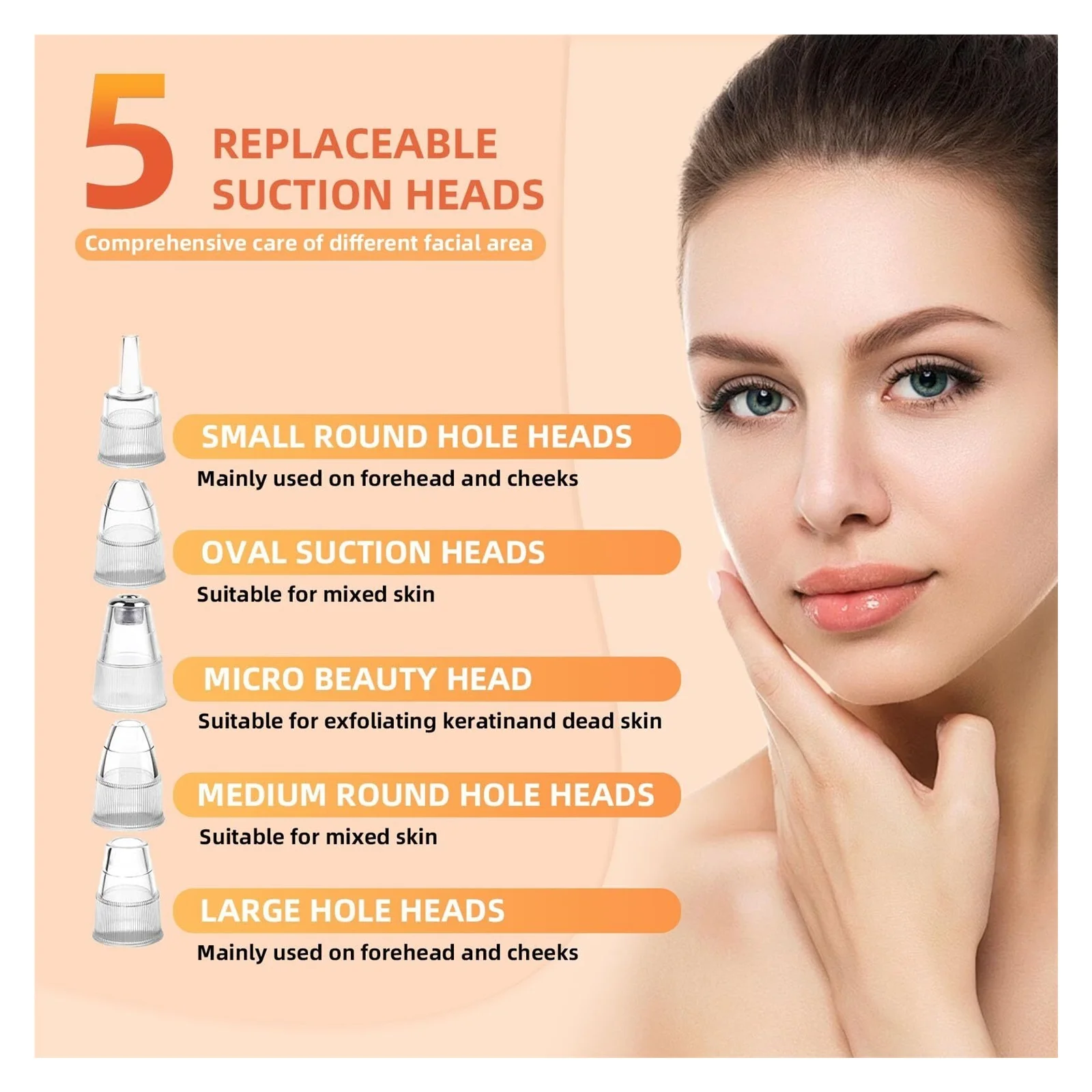 🧖♀️ USB Rechargeable Pore Vacuum Blackhead Remover