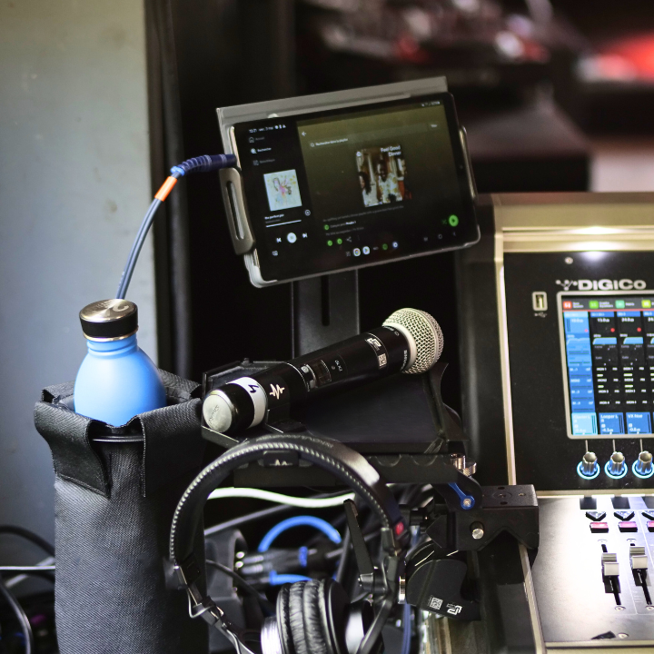 Drum Stand Platform for Gear Organization and Comfortable Practice