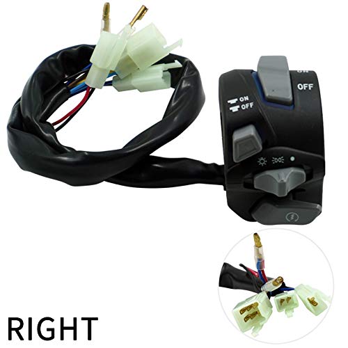 7/8" (22mm) Universal Motorcycle Handlebar Switch Kit – Left + Right