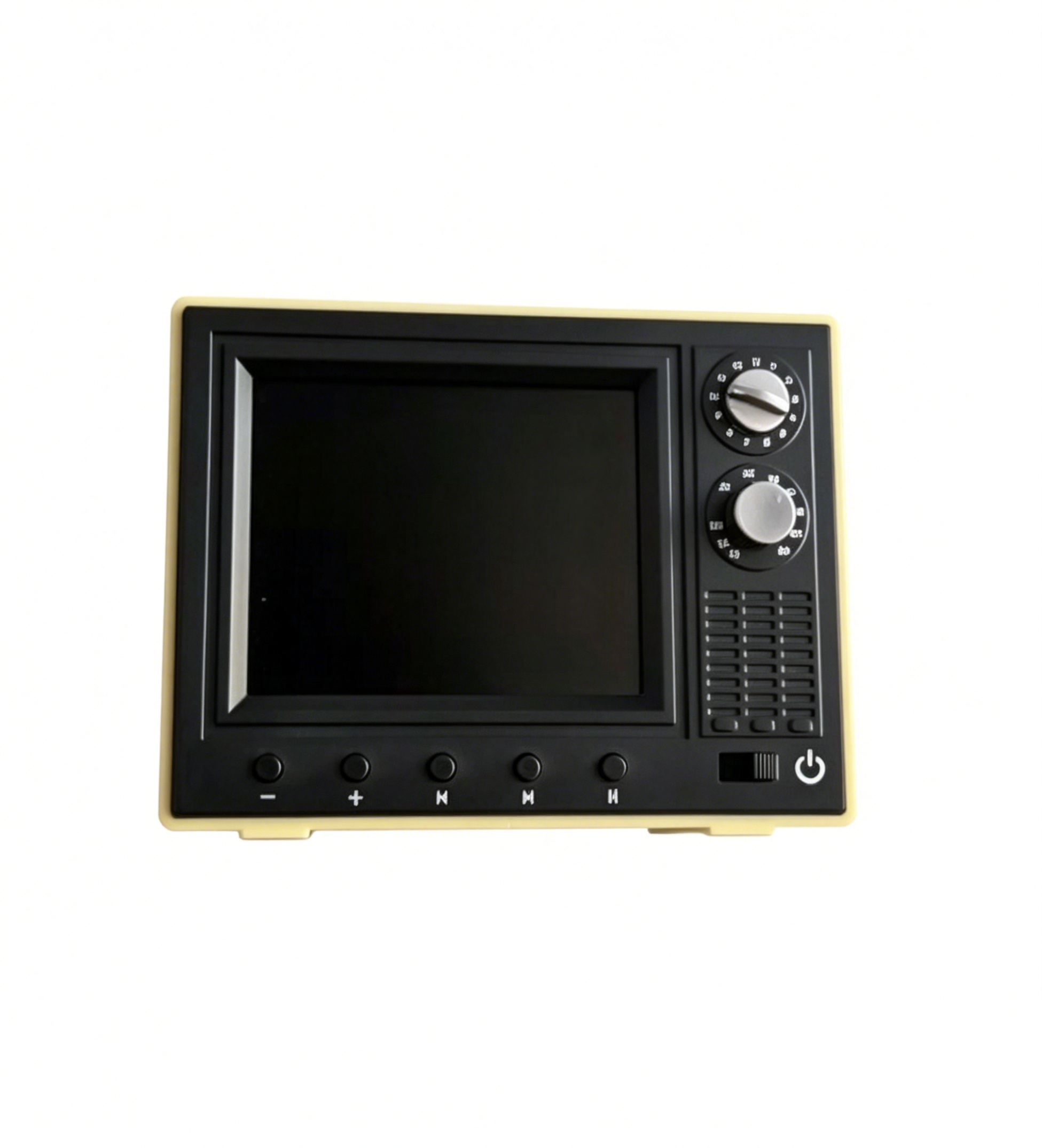 Dollhouse TV – 1:12 Scale USB Rechargeable Vintage Mini TV