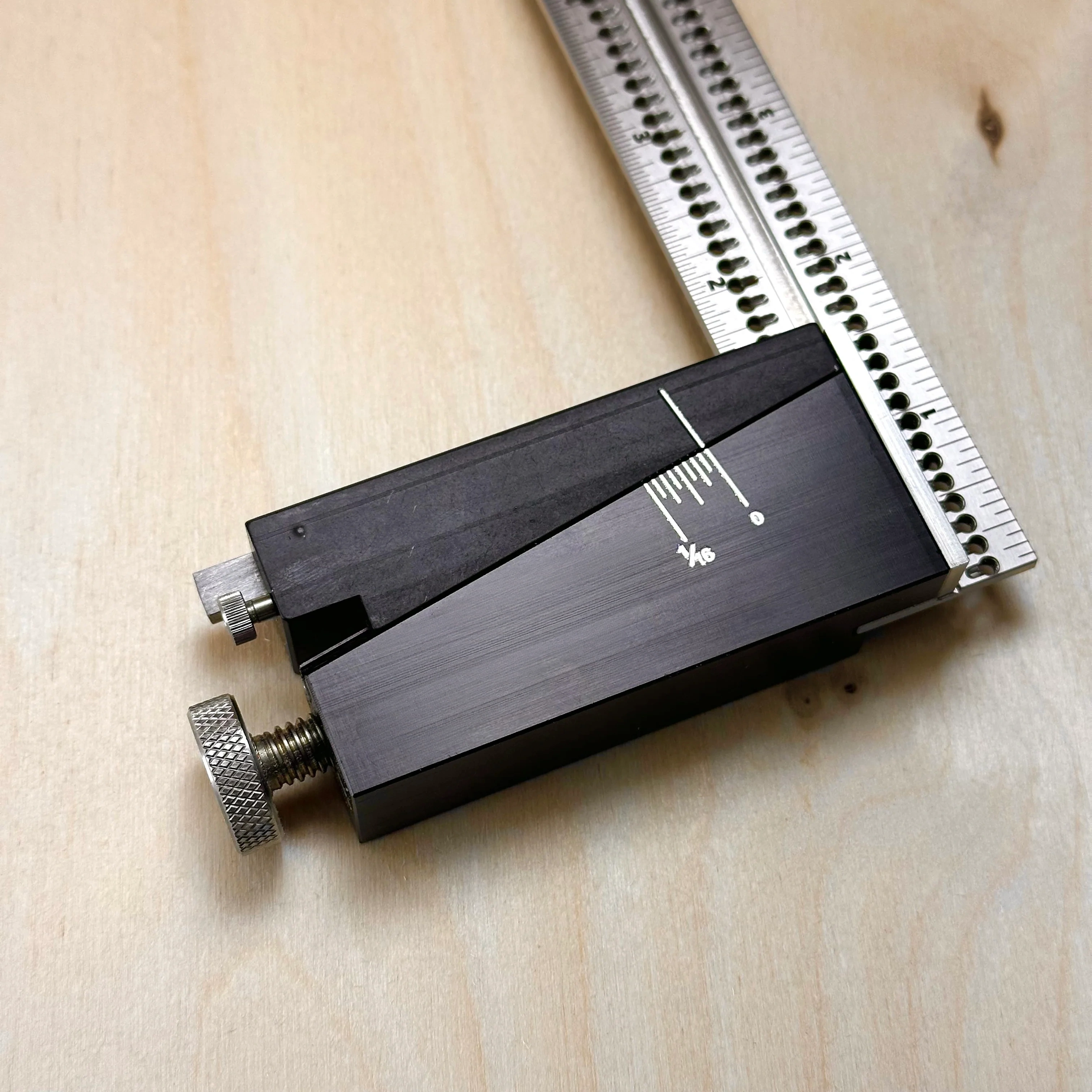 Indexing Combination Square – Premium Woodworking Layout Tool