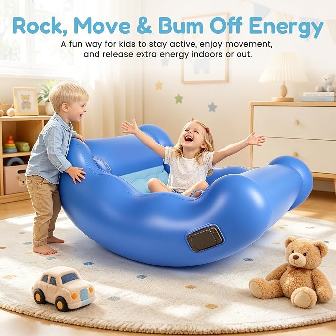 Sensory Rocking Chair for Kids – Inflatable Calming Chair for ADHD & Autism