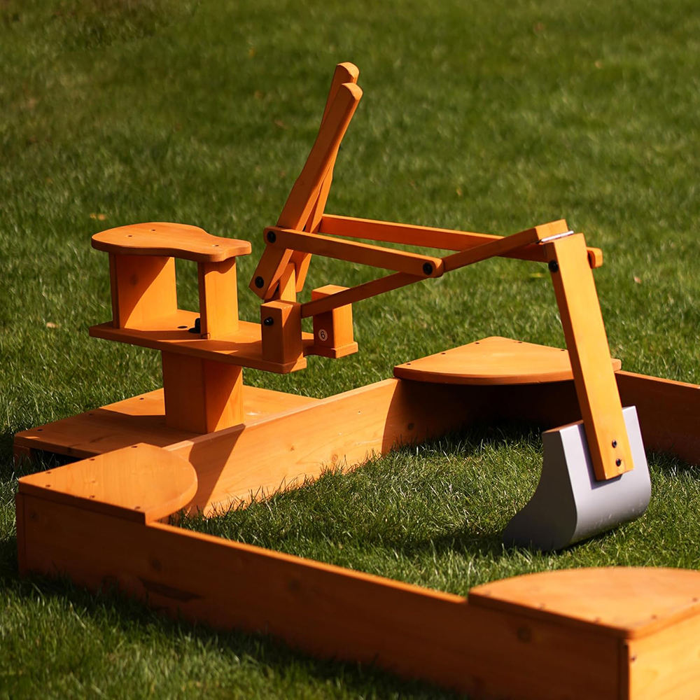 Outdoor Excavator Digger Toy – Child-Powered Ride-On Construction Toy