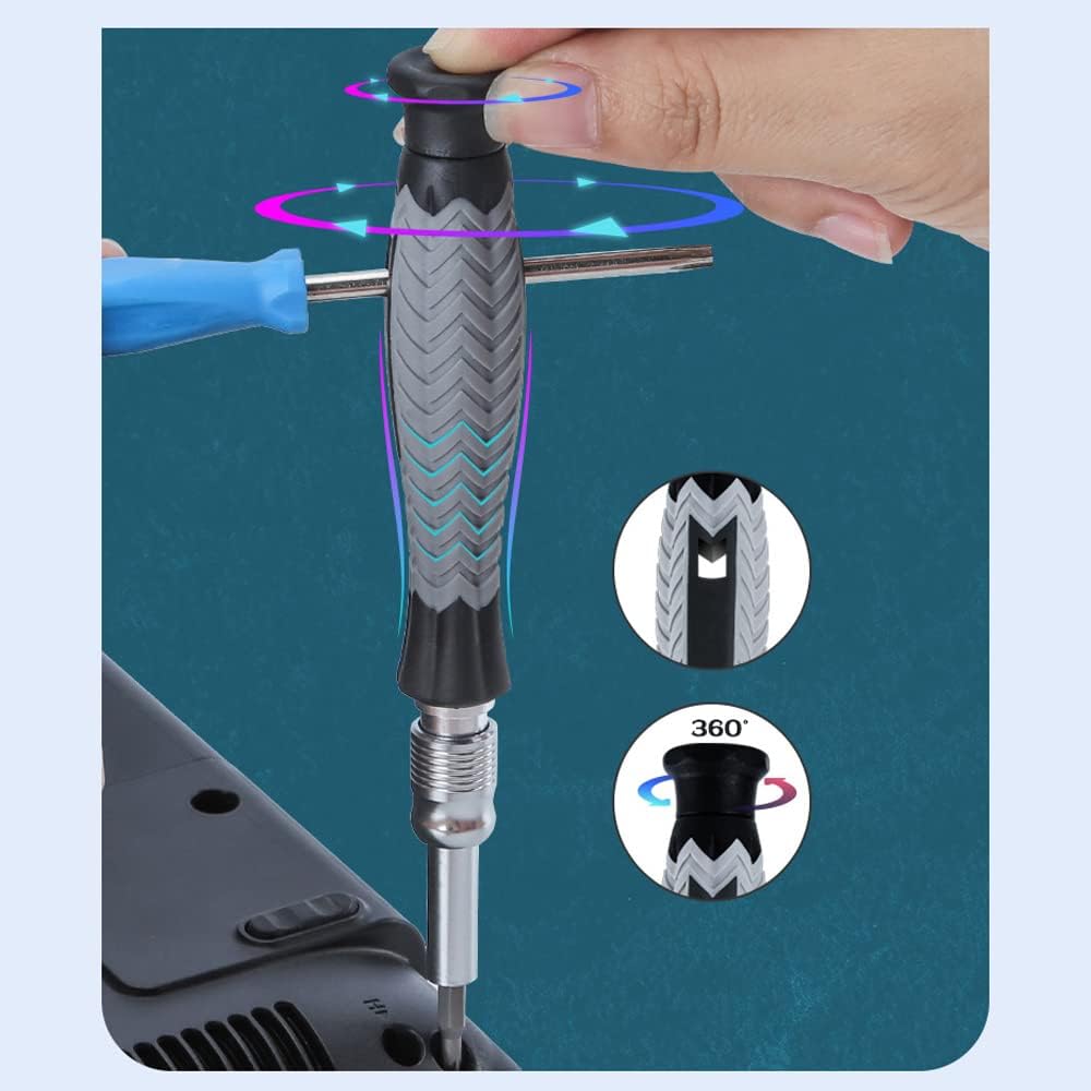 126-Piece Screwdriver Set – 120 CRV Bits