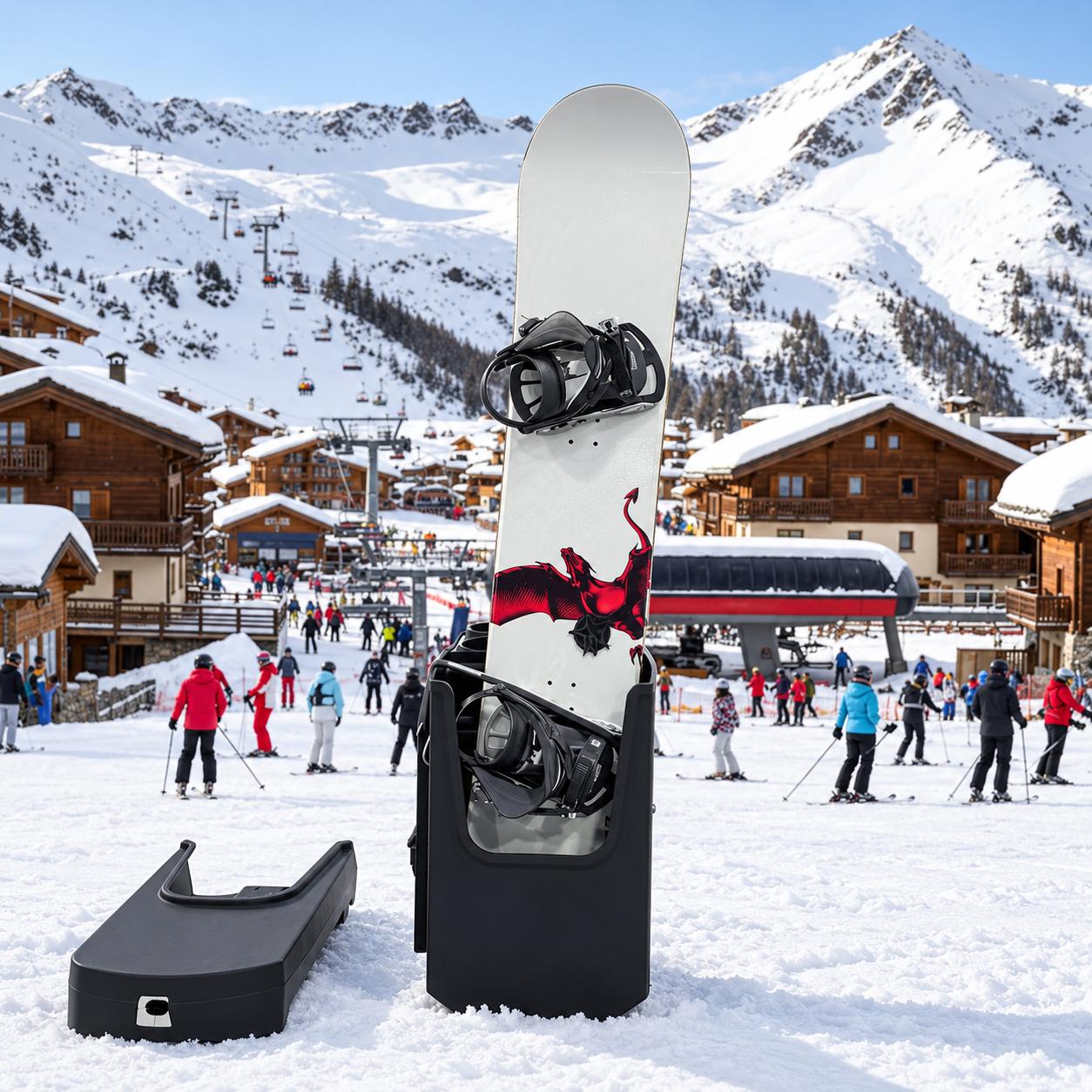 SummitHitch S4 — Adjustable Ski Rack & Snowboard Carrier Kit
