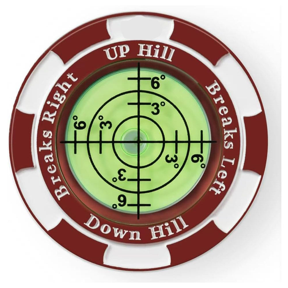 Precision Green-Reading Golf Ball Marker — Unisex Golf Accessory