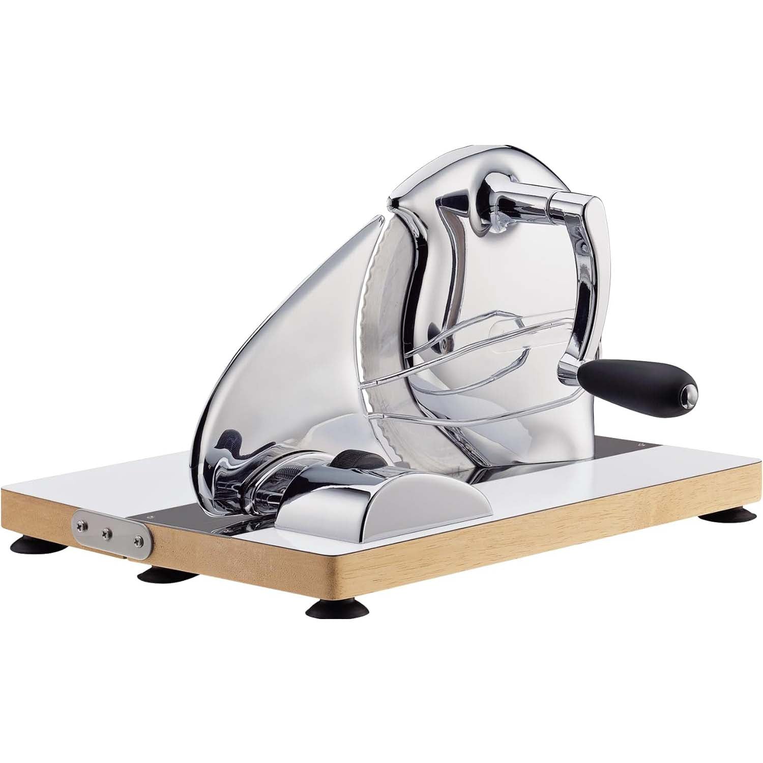 Manual Bread Slicer – Classic Hand Crank Home Bread Slicer