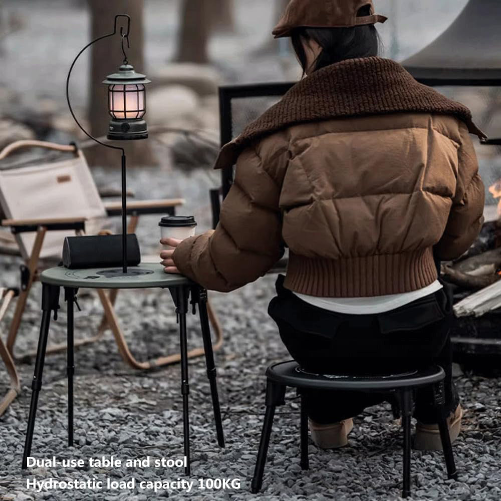 Multifunctional Outdoor Folding Camping Table – Adjustable Height