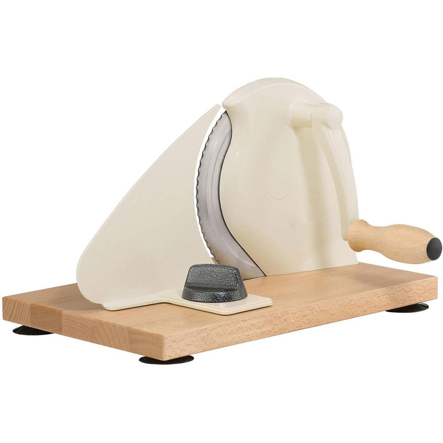 Manual Bread Slicer – Classic Hand Crank Home Bread Slicer