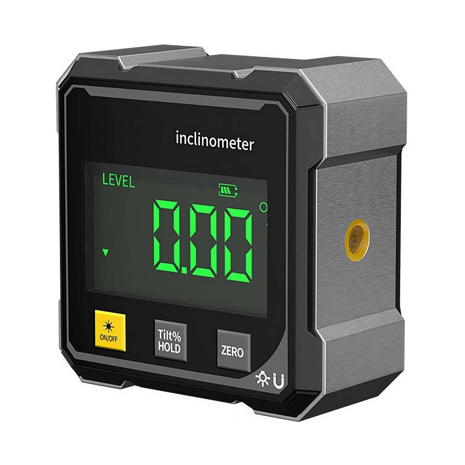 Digital Angle Finder with Electronic Laser – 4-Sided Magnetic Gauge