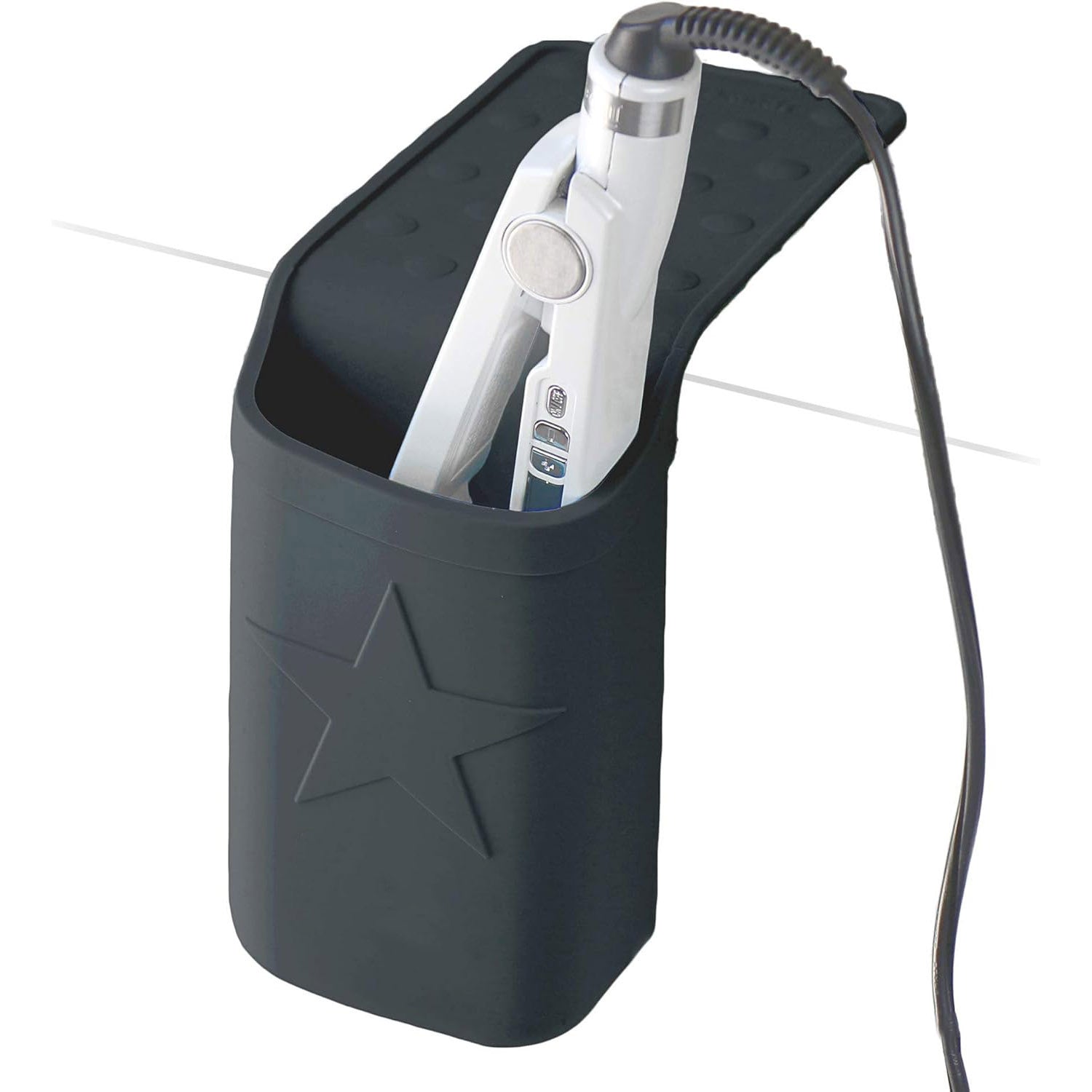 Hot Iron Holster – Adhesive-Free Silicone Storage Pocket