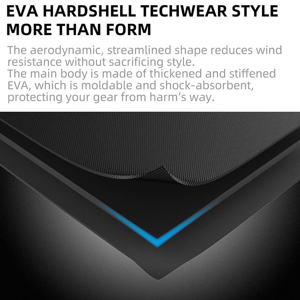 Motorcycle Tail Bag – EVA Hard Shell | Expandable 23L–35L