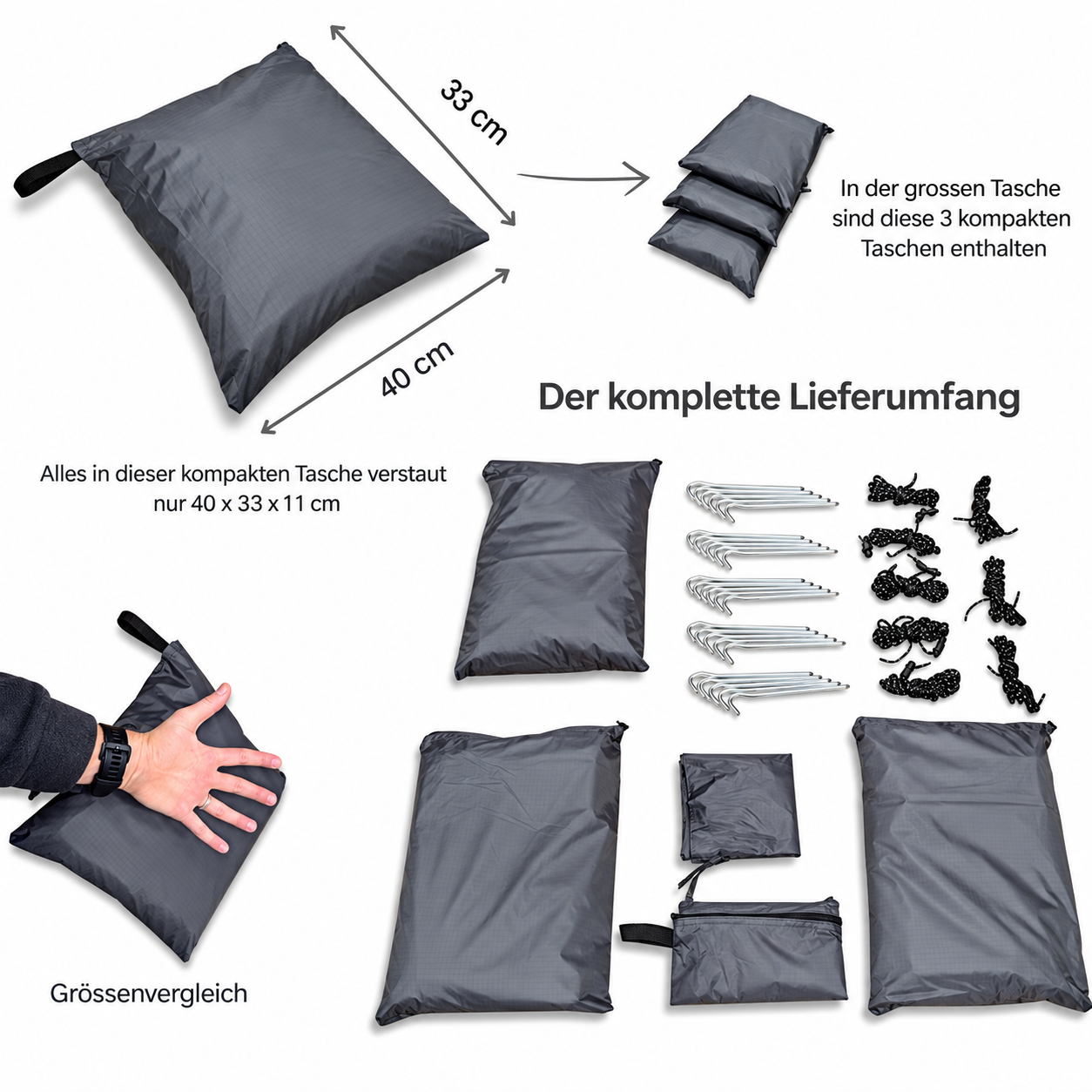 CamperWing Modular Awning Tent