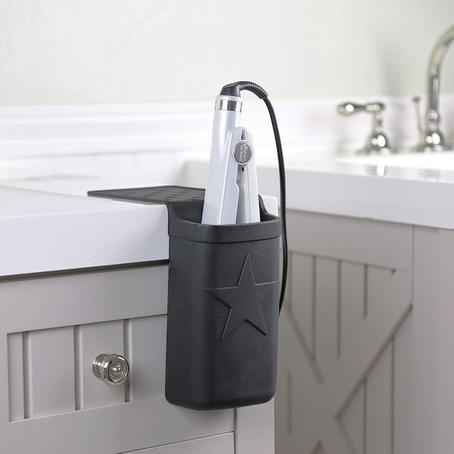 Hot Iron Holster – Adhesive-Free Silicone Storage Pocket