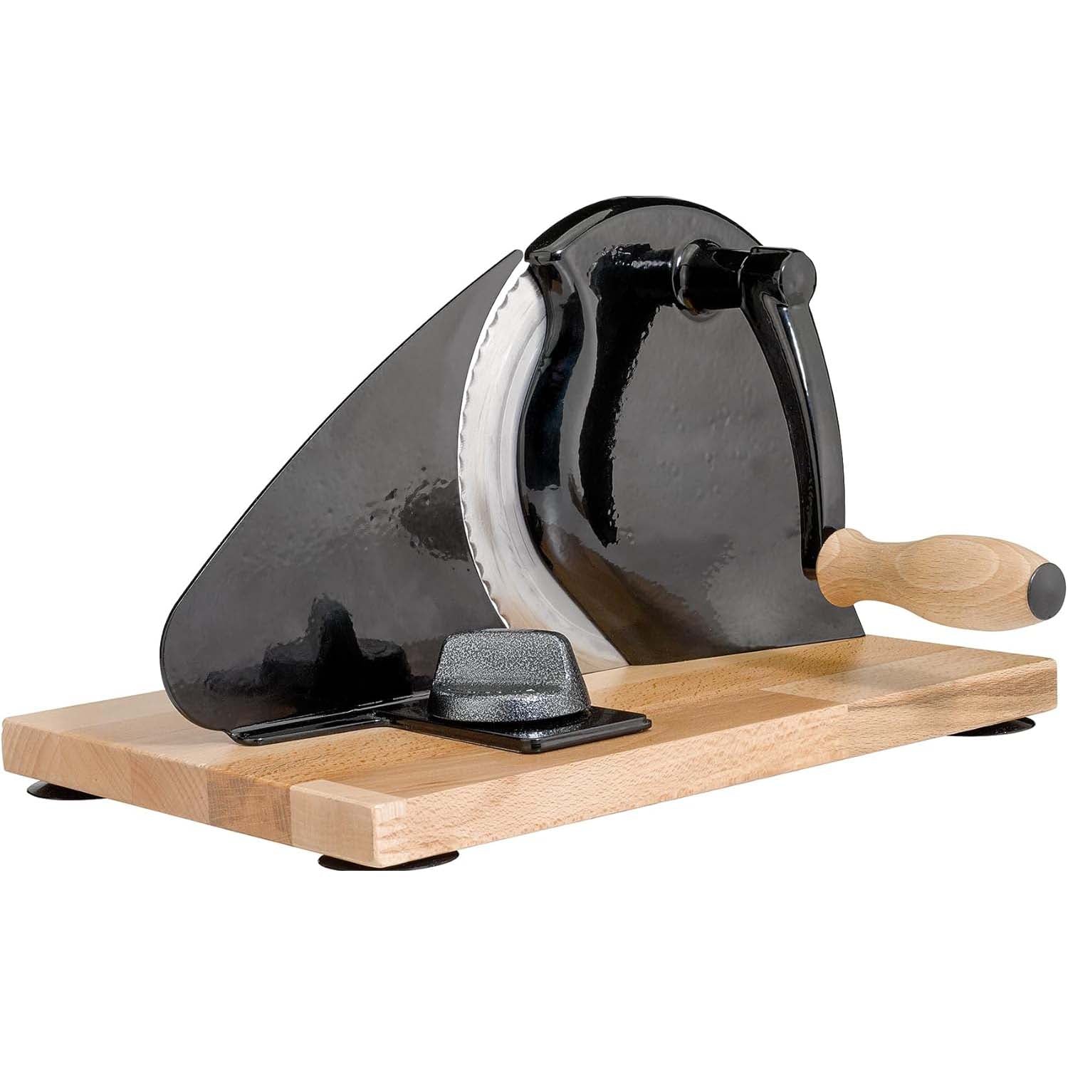 Manual Bread Slicer – Classic Hand Crank Home Bread Slicer