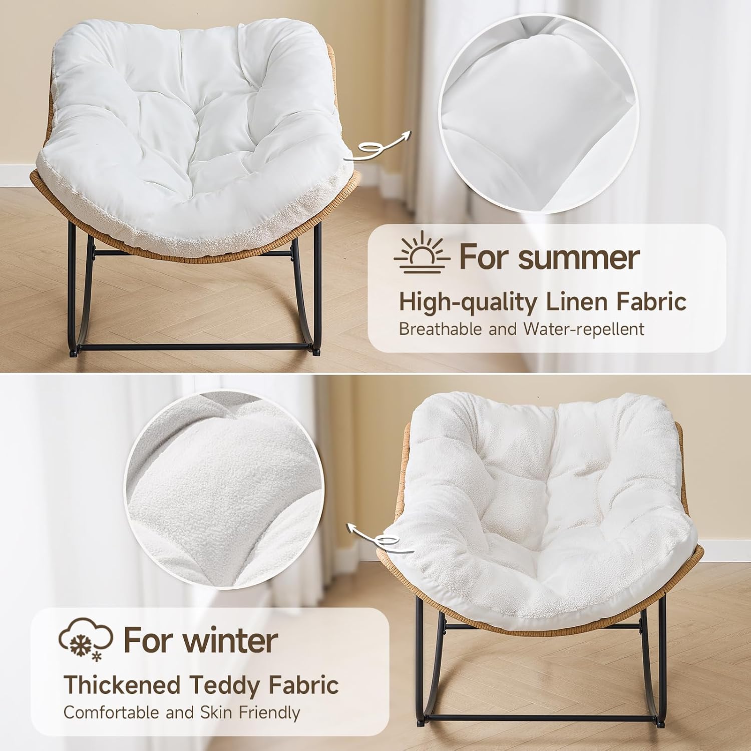 Oversized Rocking Lounge Chair – Your Everyday Comfort Corner