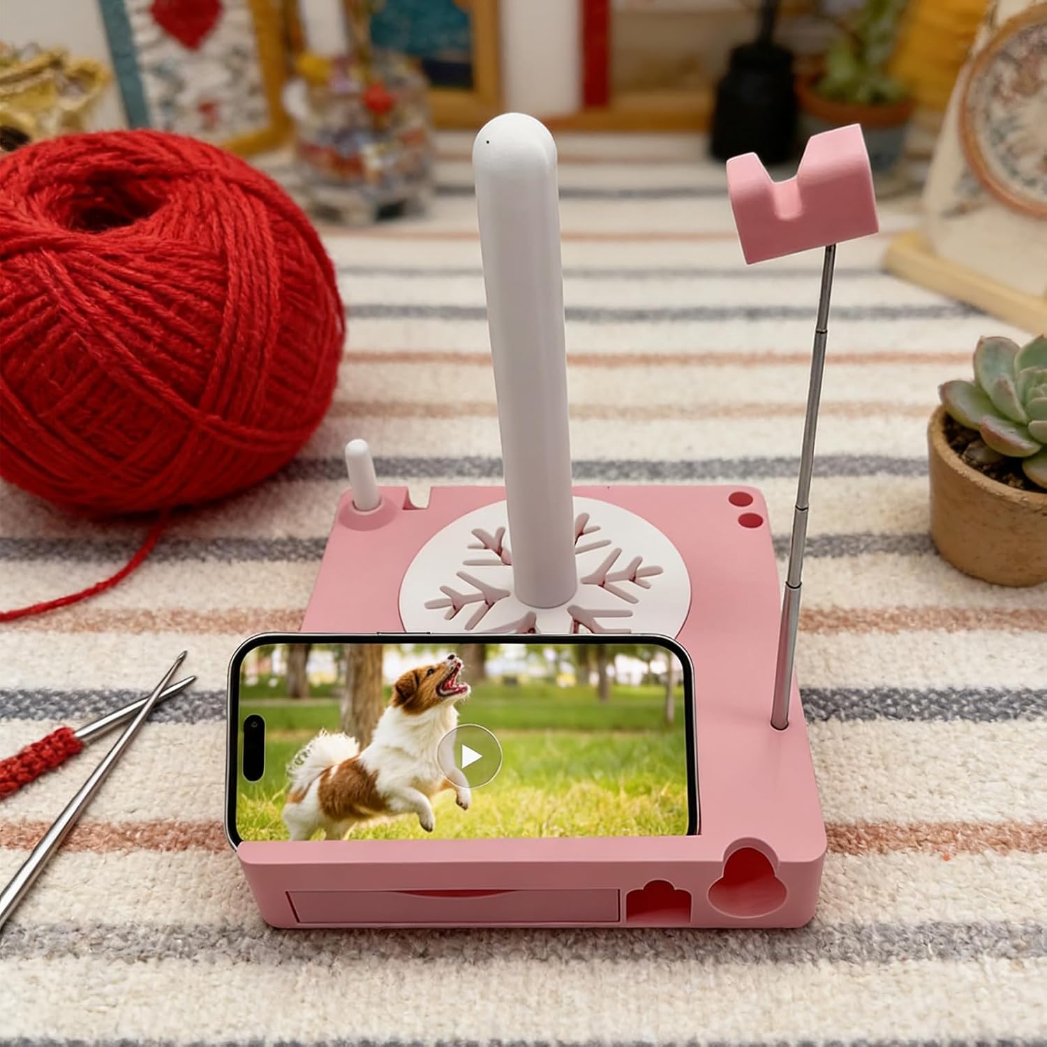 Portable 3D Printed Crochet Storage Box – Eco-friendly, Organized, and Stylish Crafting Solution