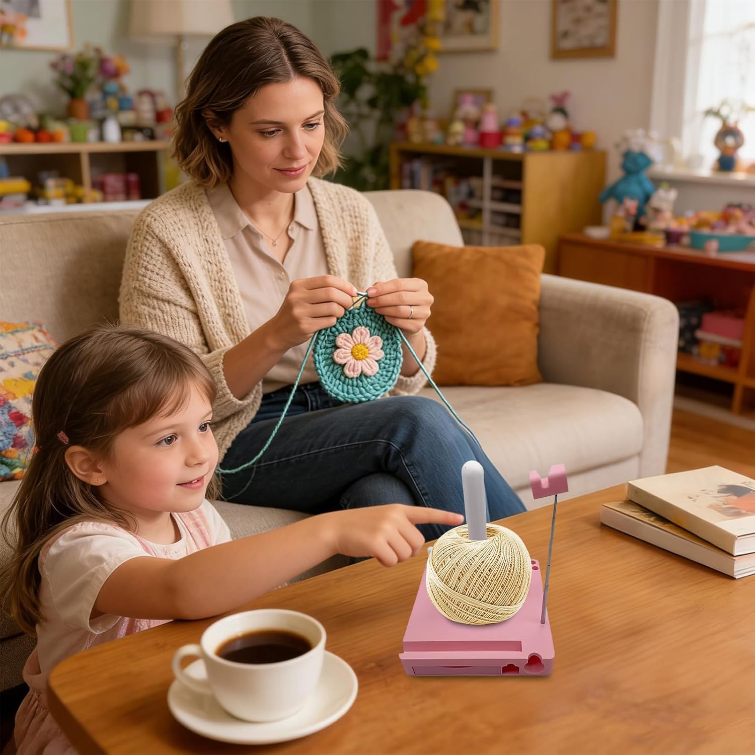 Portable 3D Printed Crochet Storage Box – Eco-friendly, Organized, and Stylish Crafting Solution