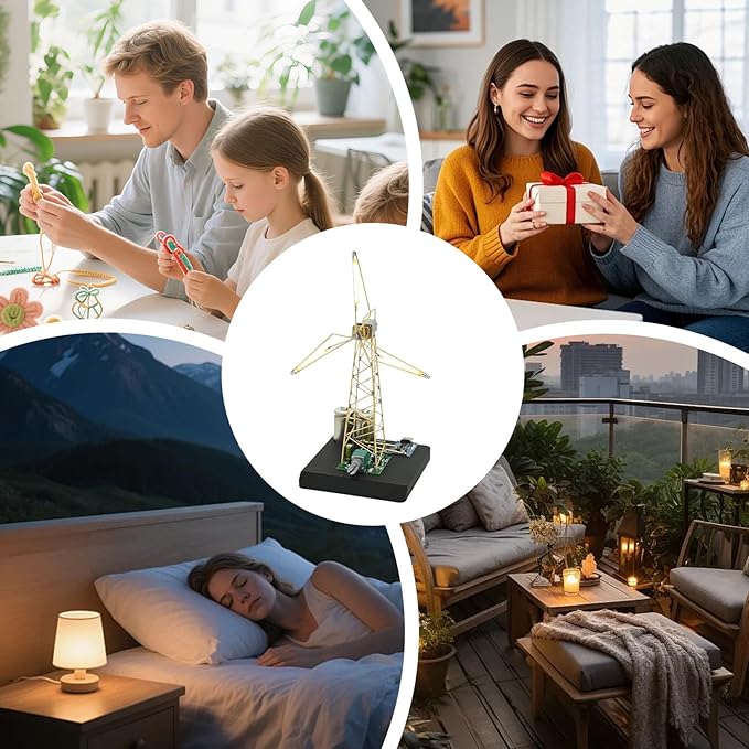 DIY Rotating Windmill Night Light (Finished)