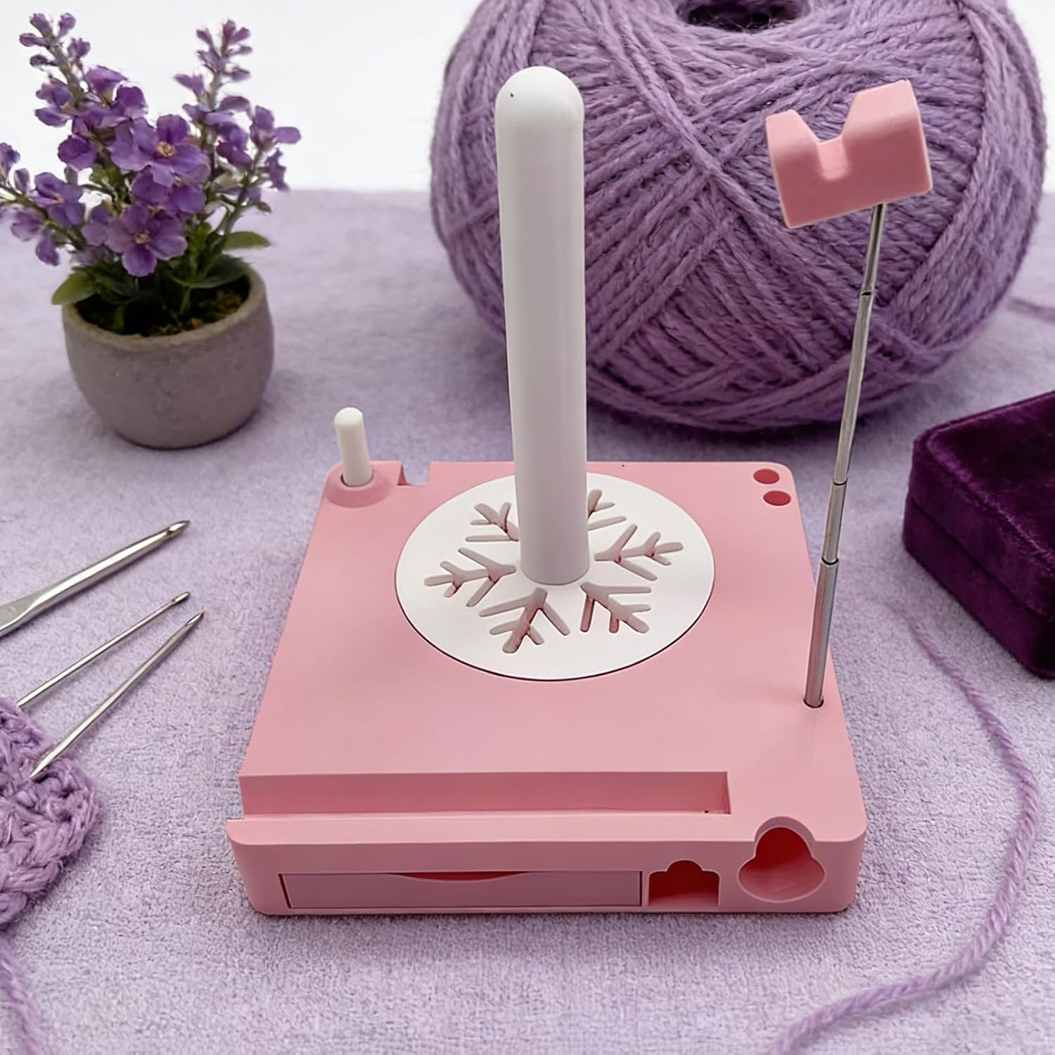 Portable 3D Printed Crochet Storage Box – Eco-friendly, Organized, and Stylish Crafting Solution