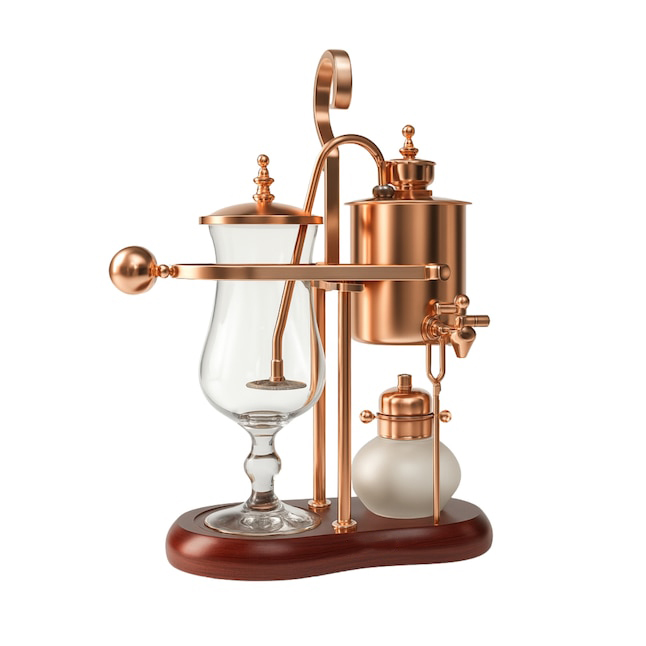 Vintage Belgian Balance Syphon Coffee Maker – Copper