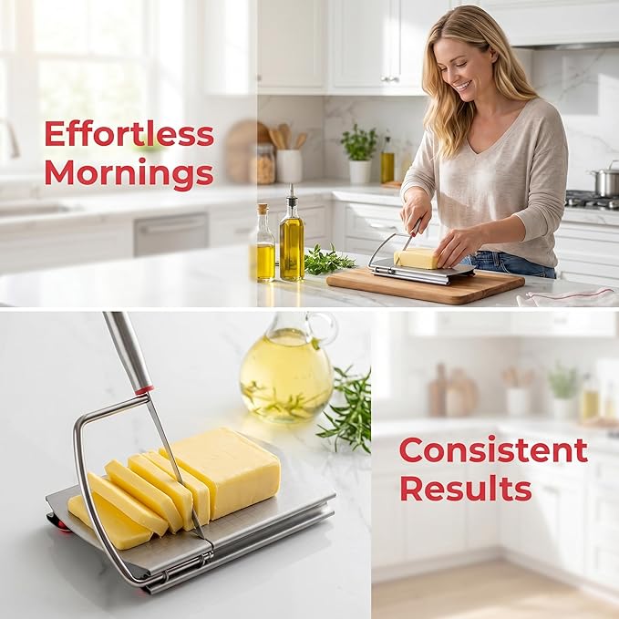 Cheese Slicer with Cutting Board