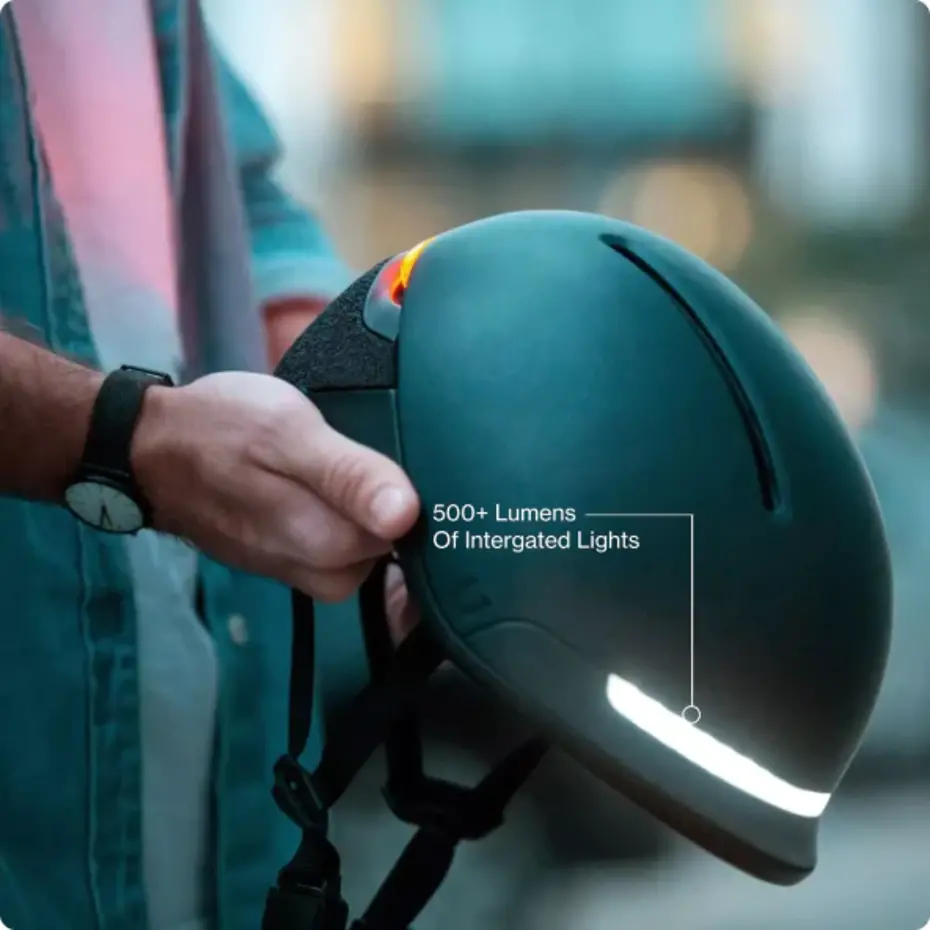 Smart Helmet – Urban Cycling Helmet with Integrated Lighting