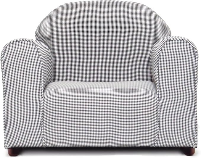 Personalized Kids Club Chair – Custom Embroidered Upholstered Armchair