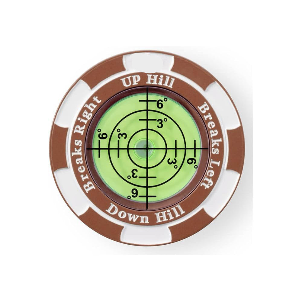 Precision Green-Reading Golf Ball Marker — Unisex Golf Accessory