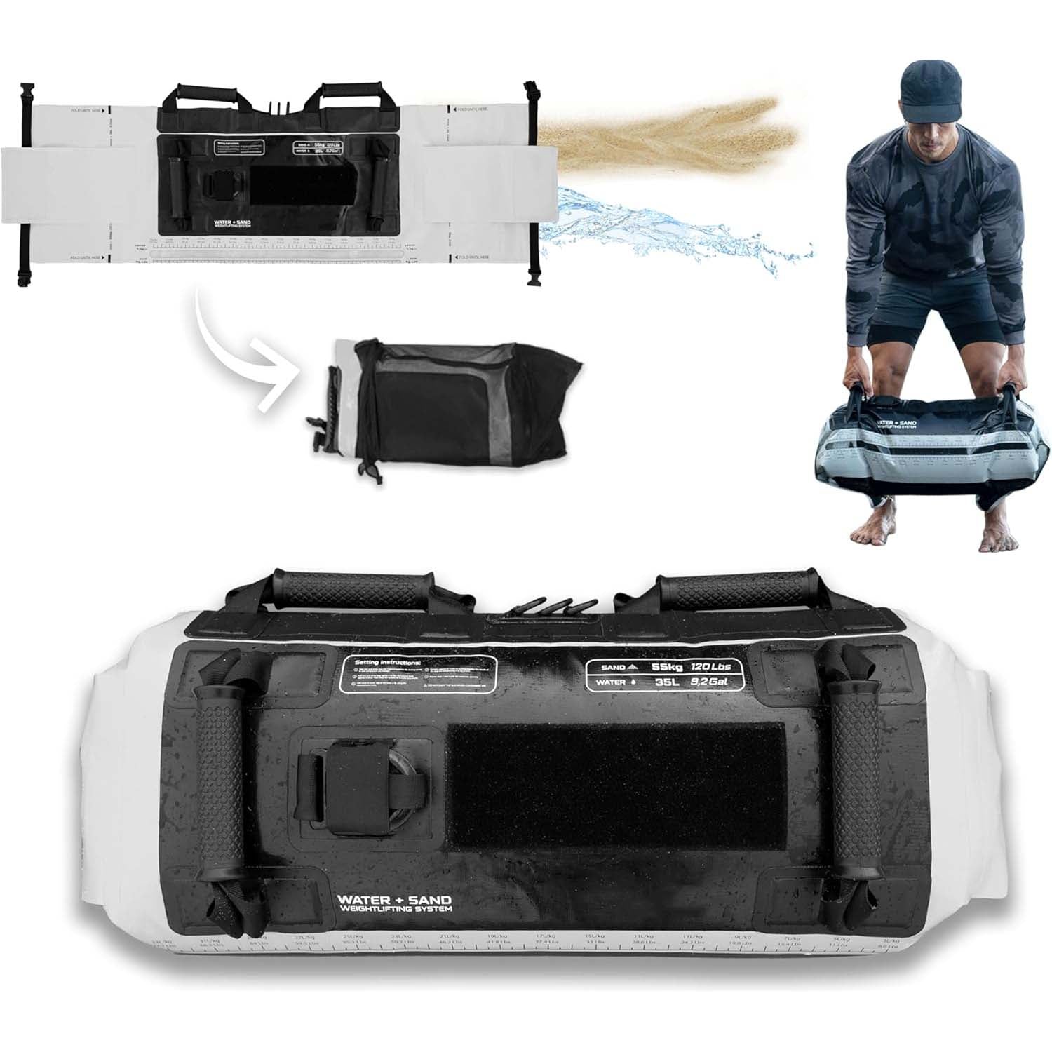 Orangutan Fitness Bag for Water and Sand – Adjustable up to 55 kg