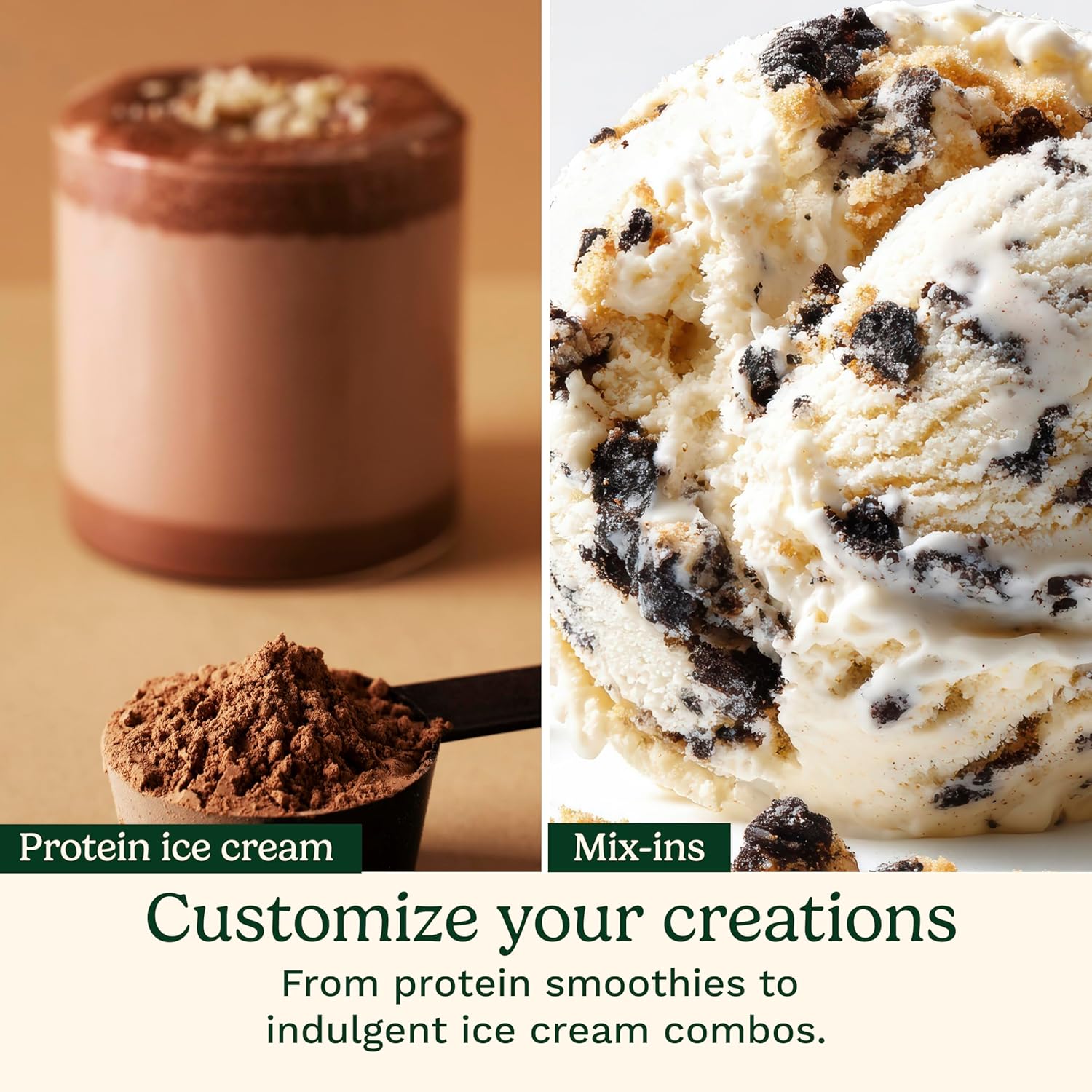Portable 5-in-1 Ice Cream Maker – Milkshakes, Slushies, Sorbets & Mix-Ins