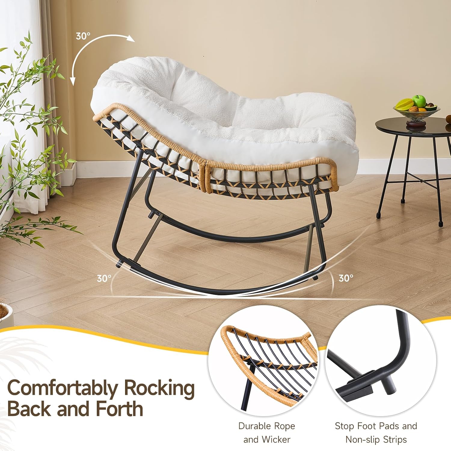 Oversized Rocking Lounge Chair – Your Everyday Comfort Corner