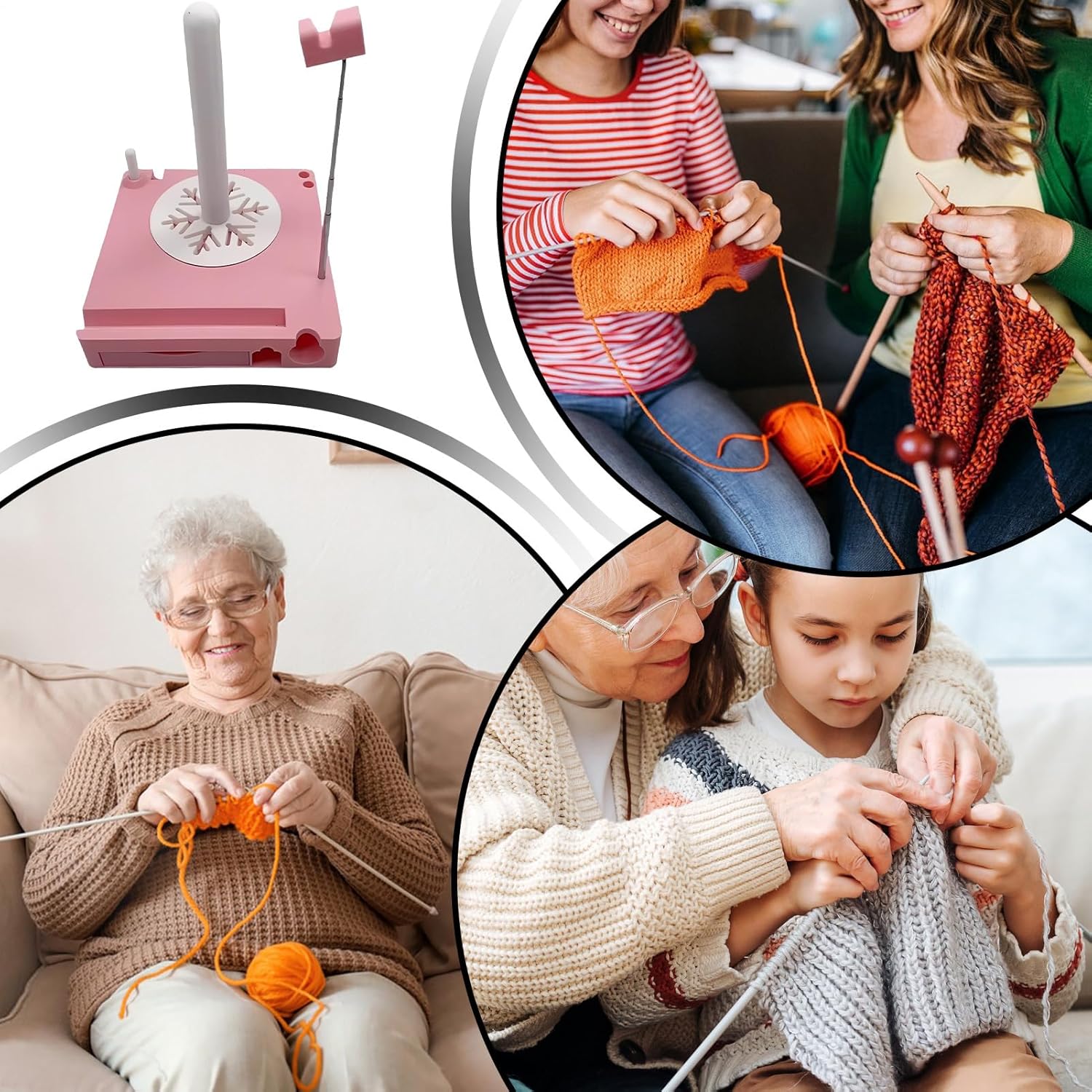 Portable 3D Printed Crochet Storage Box – Eco-friendly, Organized, and Stylish Crafting Solution