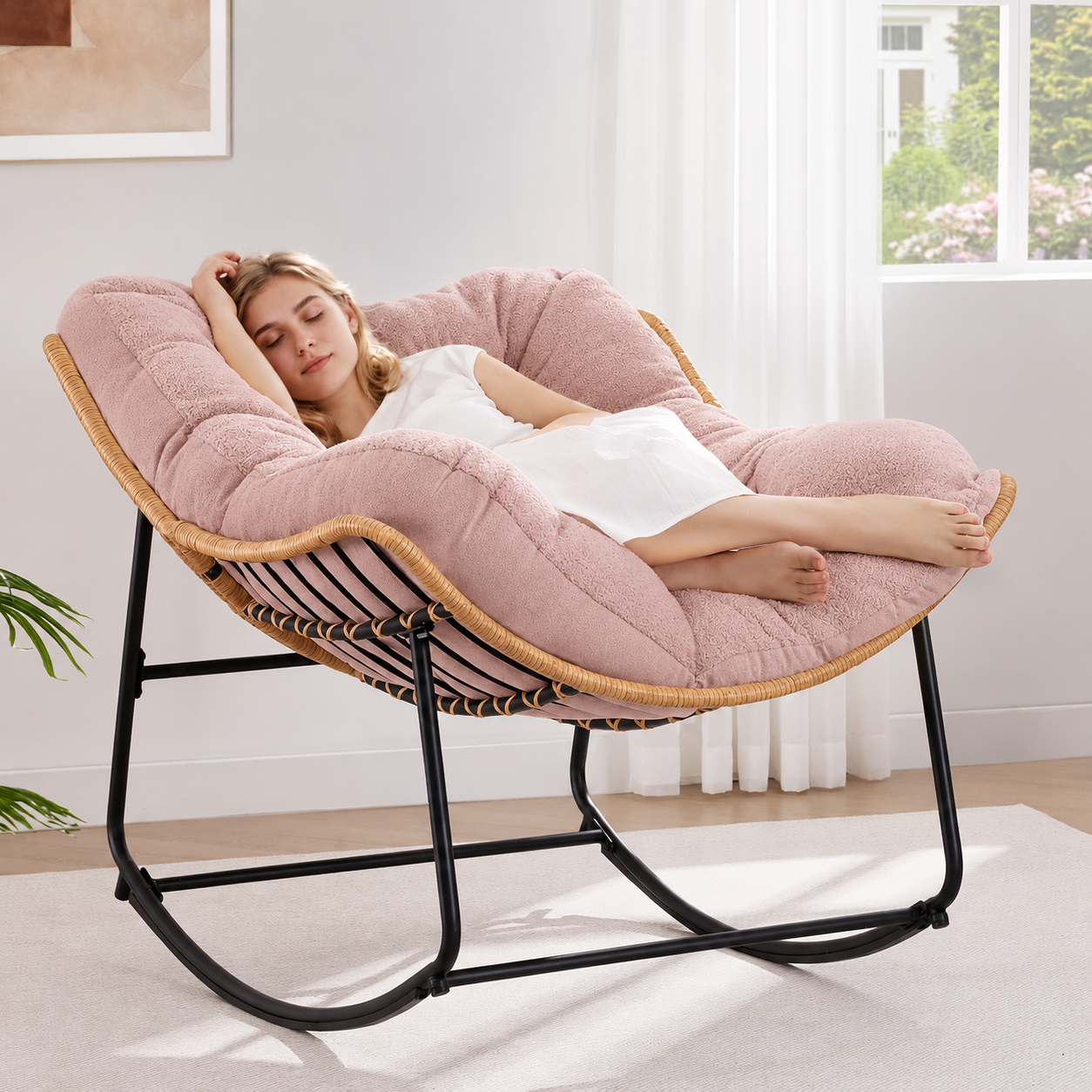 Oversized Rocking Lounge Chair – Your Everyday Comfort Corner