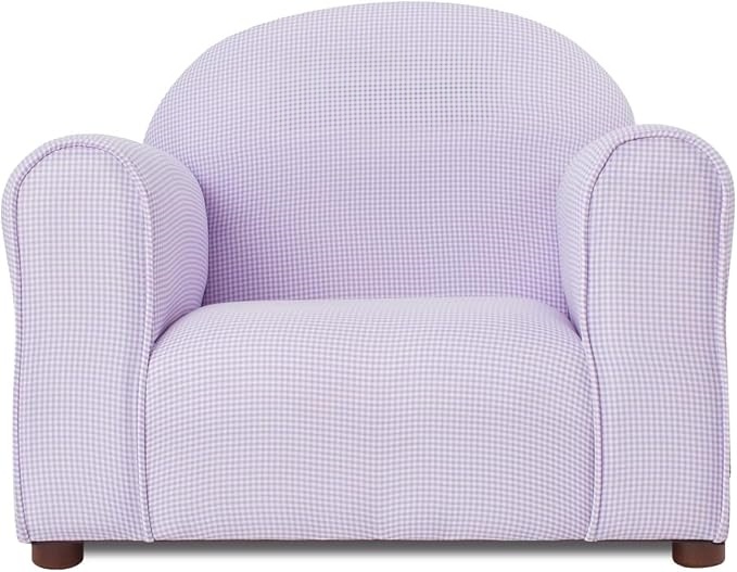 Personalized Kids Club Chair – Custom Embroidered Upholstered Armchair