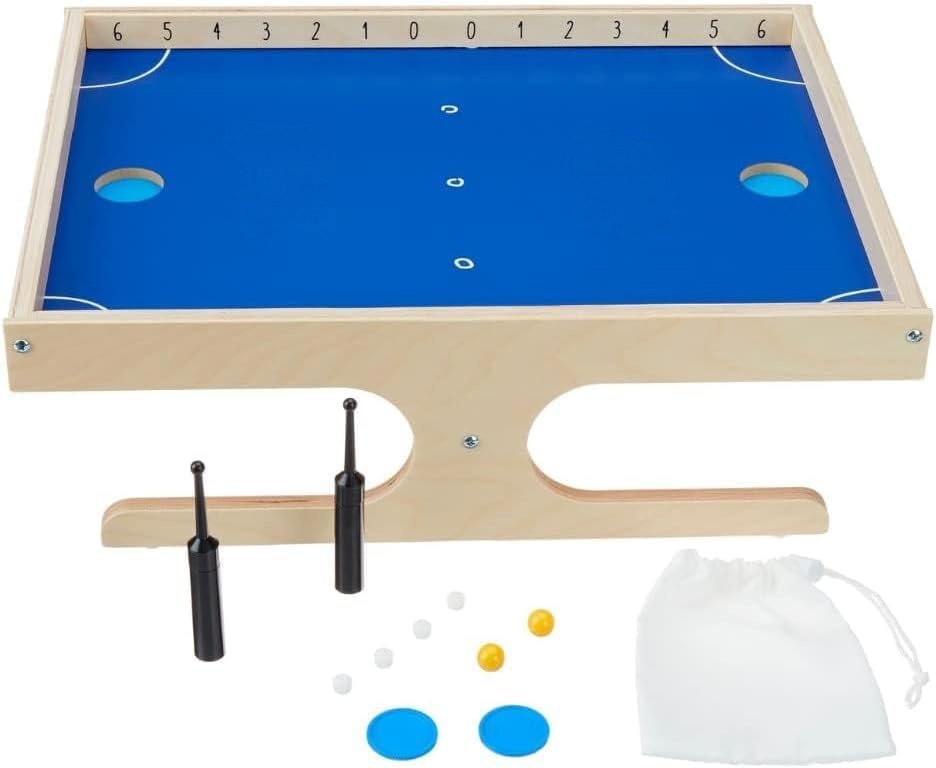 Magnetic Tabletop Game – Half Air Hockey, Half Foosball
