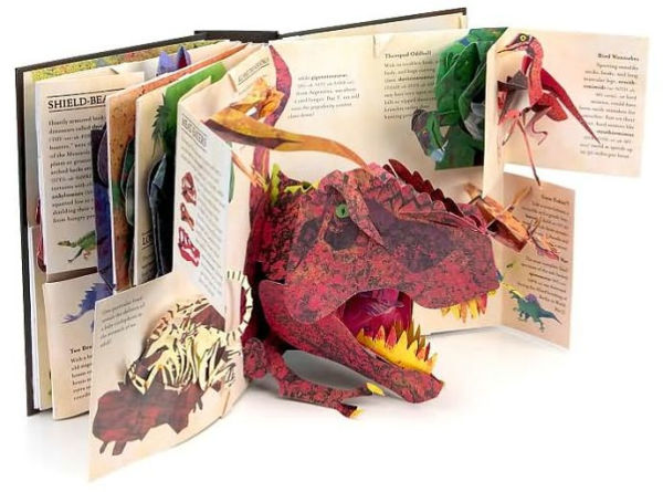 Encyclopedia Prehistorica Dinosaurs Pop-Up – Stunning 3D Dinosaur Adventure Book for Ages 6-8