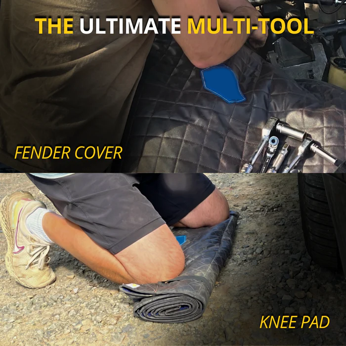 Anti-slip mat for car repair