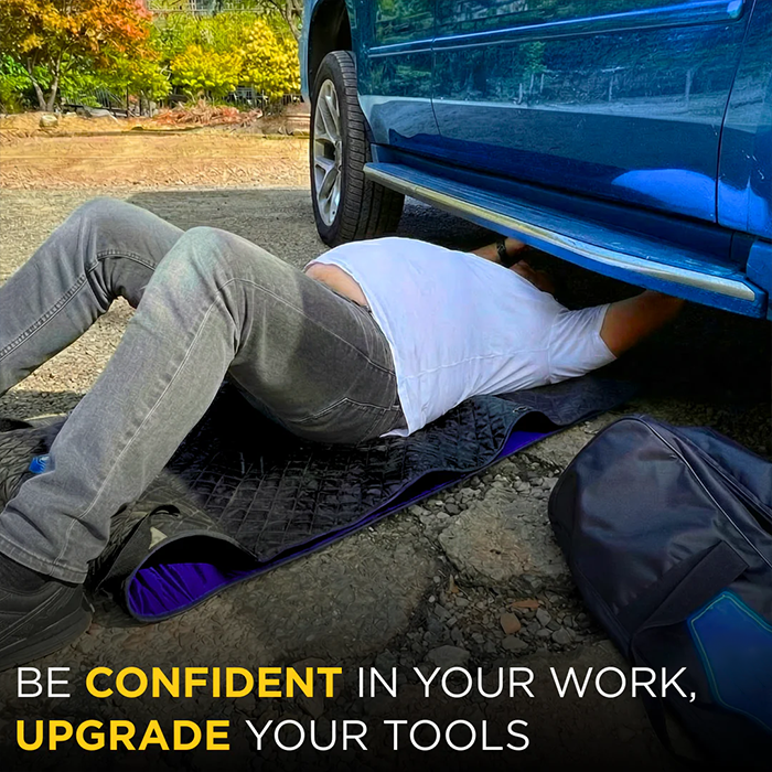 Anti-slip mat for car repair
