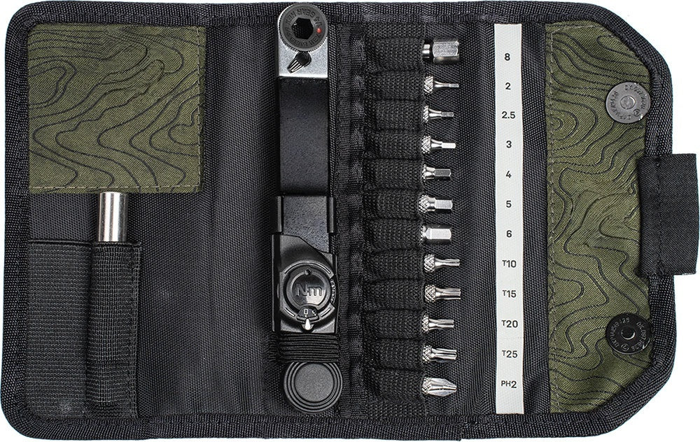 Micro-Torque Precision Pocket Ratchet Kit with Anti-Fracture Calibration Sleeve & Magnetic Extension Core