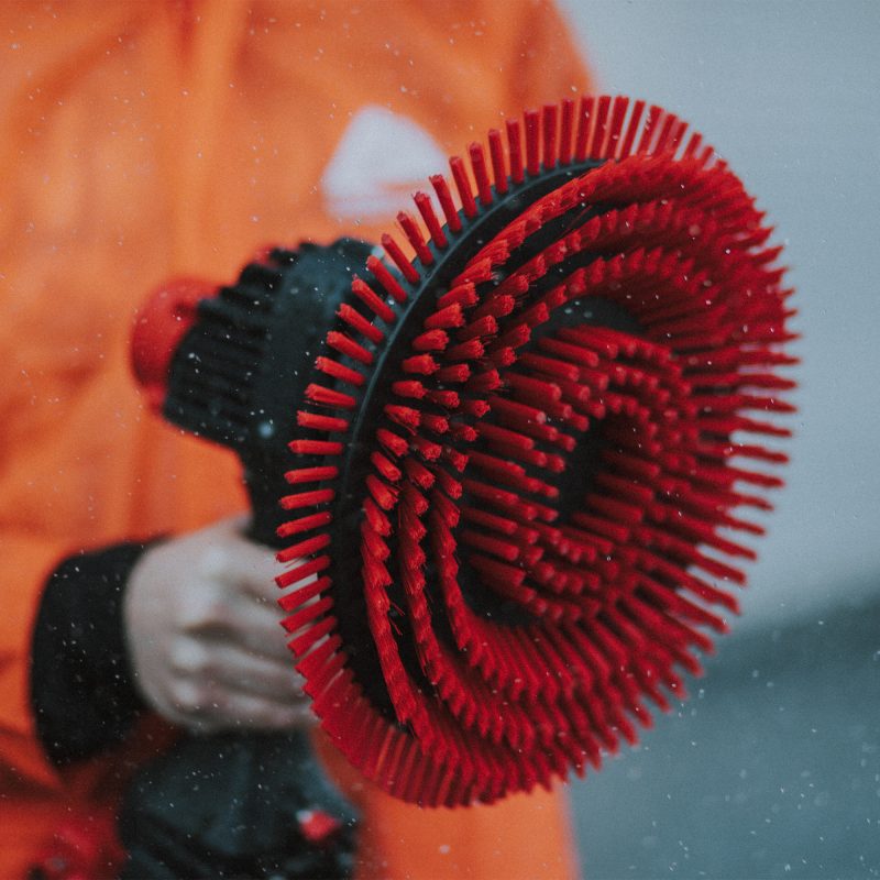 Electric Hull Cleaning Brush System