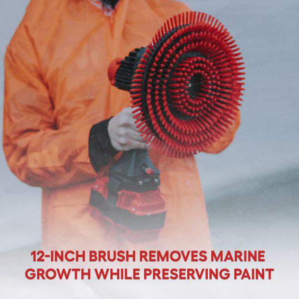 Electric Hull Cleaning Brush System