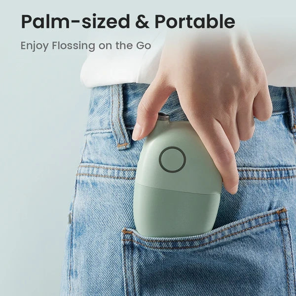 AirPump Water Flosser – Dual-Stream, Cordless, Travel-Ready