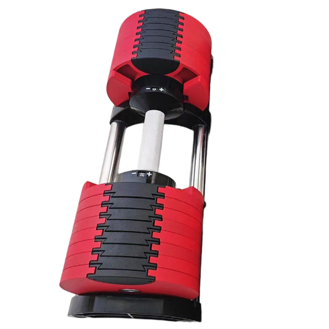 Quick-Adjust Home Strength Training Dumbbell, Adjustable Weight Set for Home Workouts & Small Spaces