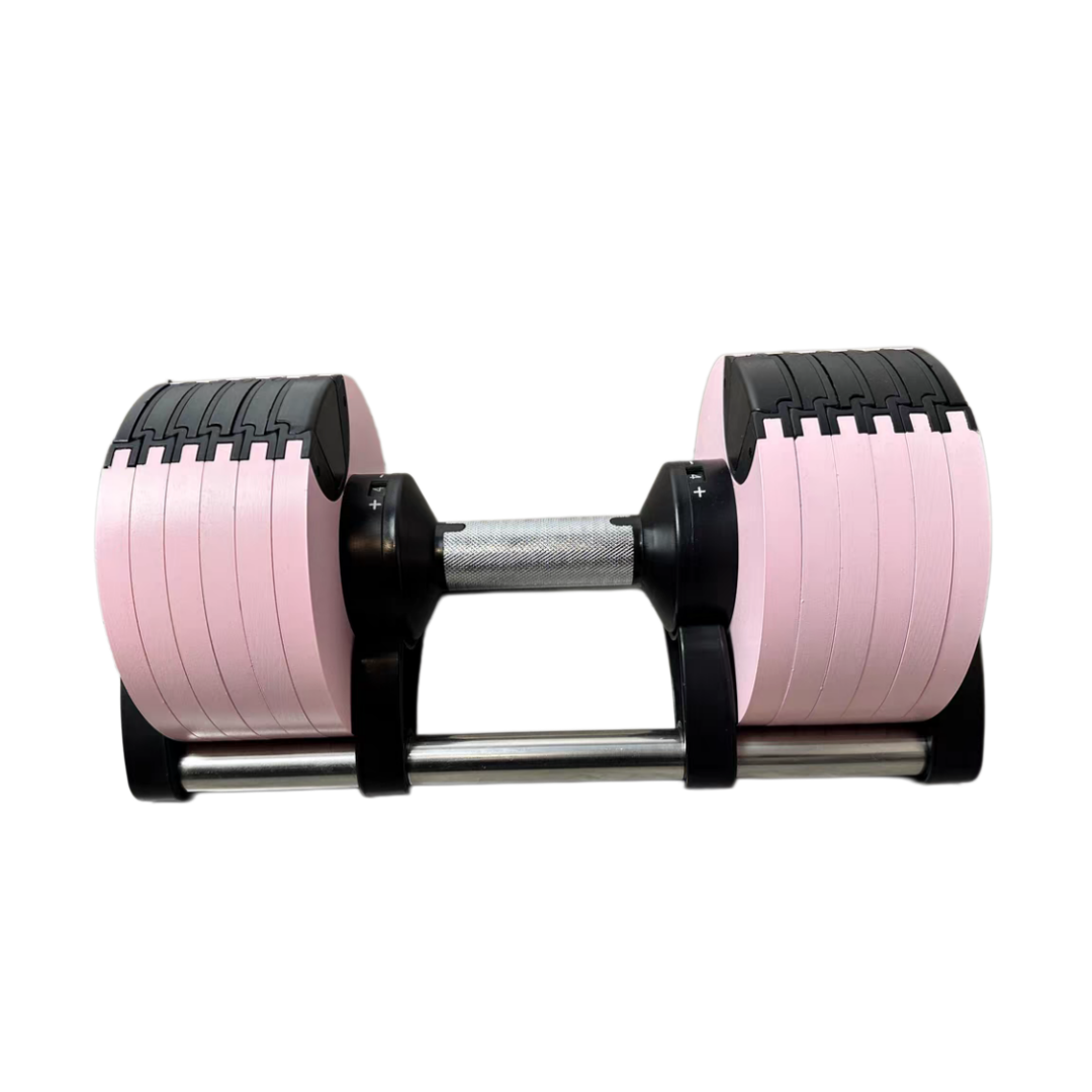 Quick-Adjust Home Strength Training Dumbbell, Adjustable Weight Set for Home Workouts & Small Spaces